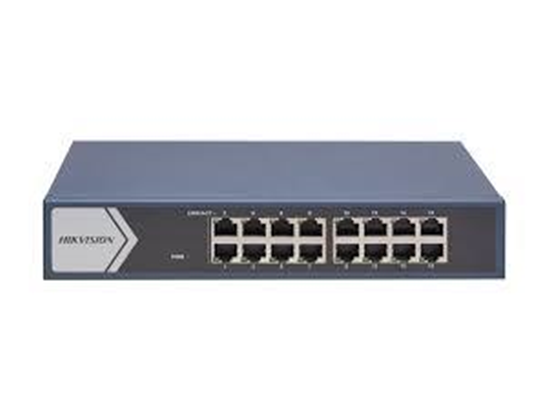 SWITCH 16 PUERTOS HIKVISION, NO ADMINISTRABLE, 16 PORT GIGABIT