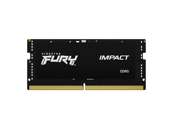 MEMORIA 32GB (1X32GB) KINGSTON, P/LAPTOPS, DDR5, 5600MT/S, CL40 2RX8 1.1V 262-PIN 16GBIT, NON-ECC UNBUFFERED SODIMM.