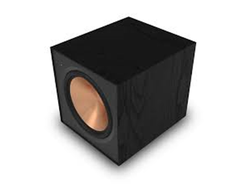 [106232] SUBWOOFER WIRELESS SERIE KLIPSCH, NEGRO CON DORADO, FRECUENCIA DE 29.5HZ - 120HZ, CONTROLADOR DE 12"